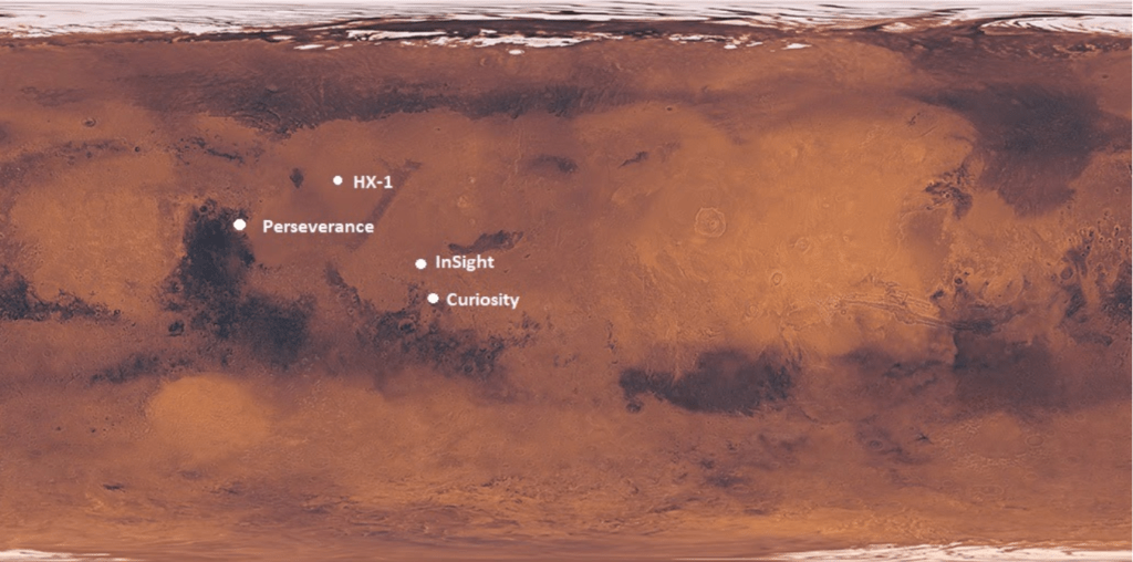 Siti di atterraggio Marte