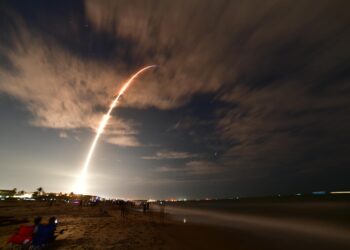 Partenza di Crew-1. Credits: SpaceX