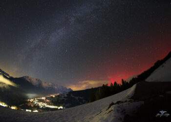 Aurora boreale 5 novembre