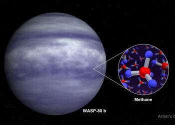 Metano in WASP-80B