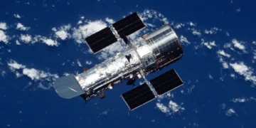 Hubble Space Telescope, in orbita terrestre bassa dal 1990. Credits: NASA