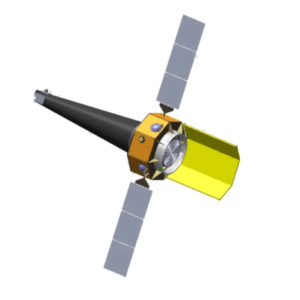 Render del concept di missione AXIS (Advanced X-ray Imaging Satellite).