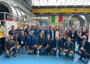 Parte del gruppo di astronauti internazionali che ha girato l'Italia durante lo IAC2024