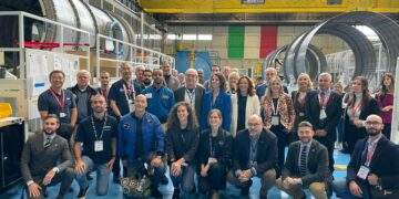 Parte del gruppo di astronauti internazionali che ha girato l'Italia durante lo IAC2024